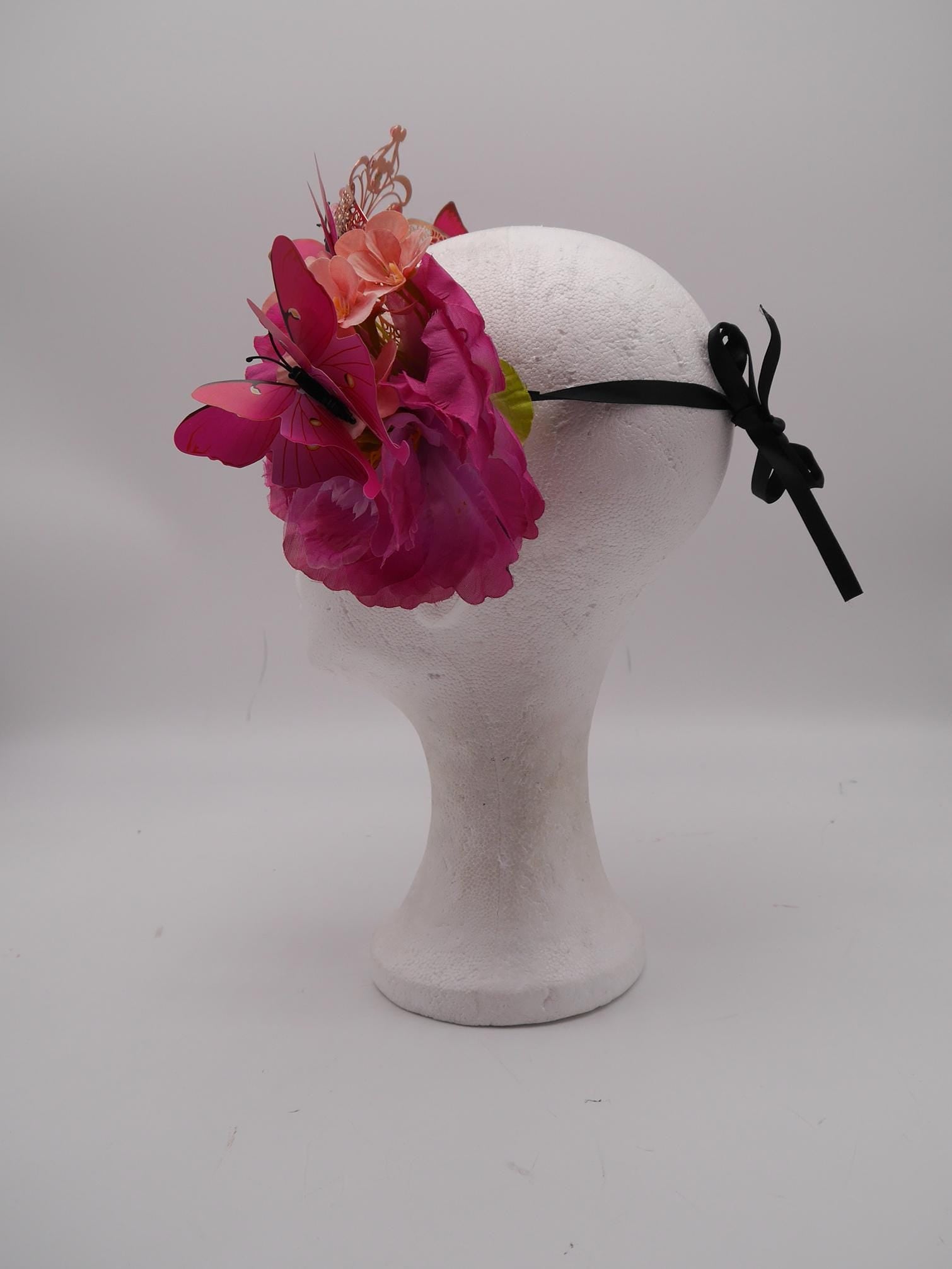 Romantic fairy butterfly headpiece - elv diadem - mystic Crown ~ Flower Diadem