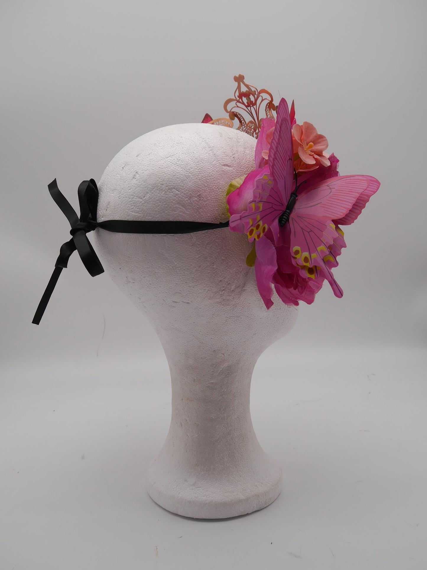 Romantic fairy butterfly headpiece - elv diadem - mystic Crown ~ Flower Diadem