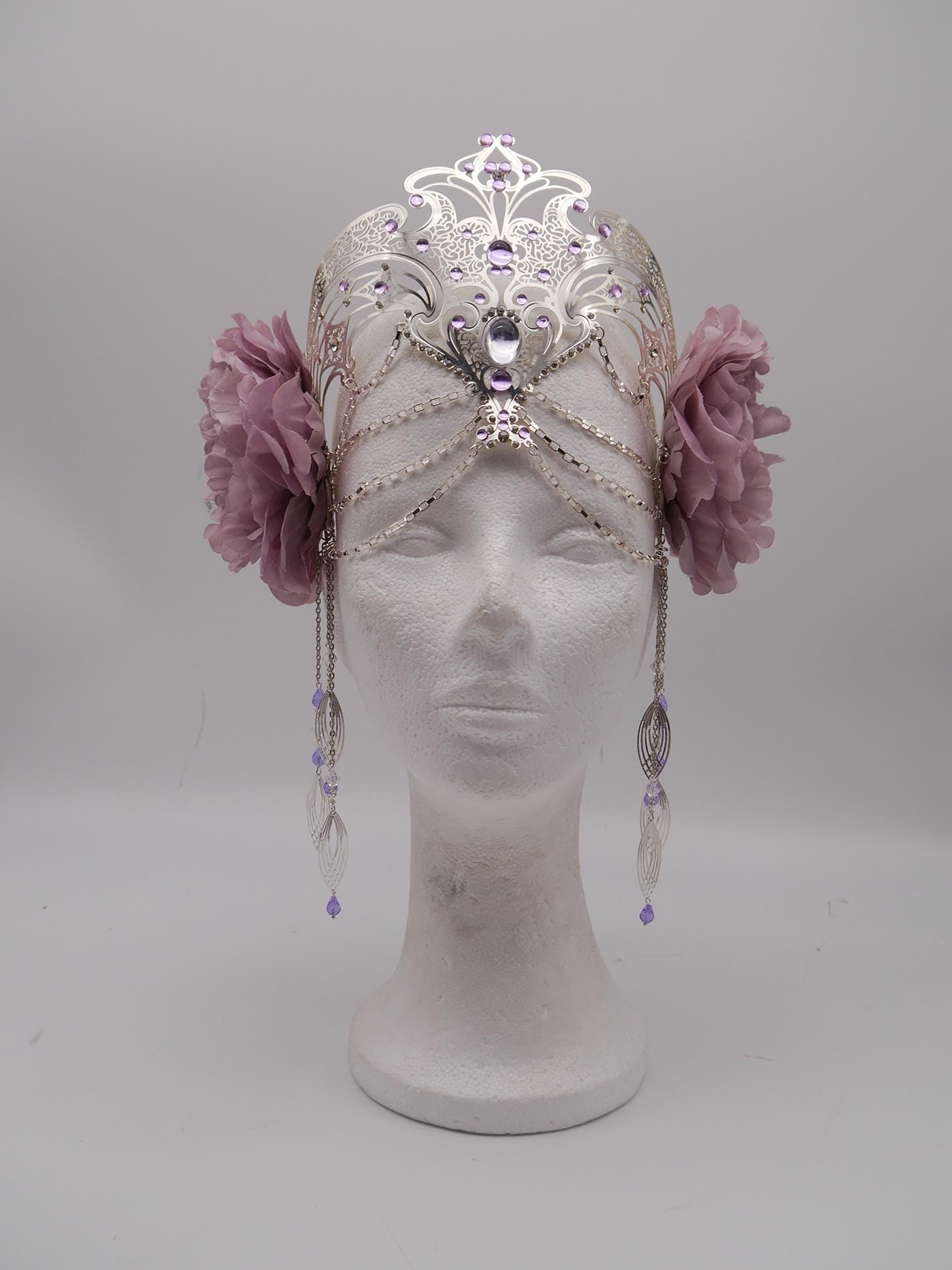 Romantic fairy headpiece - elv diadem - mystic Crown