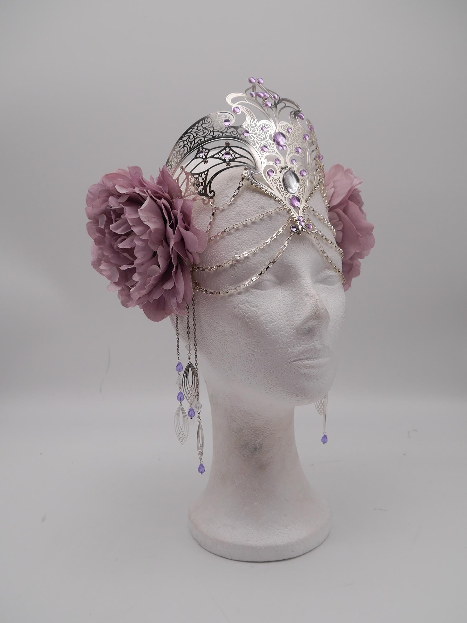 Romantic fairy headpiece - elv diadem - mystic Crown