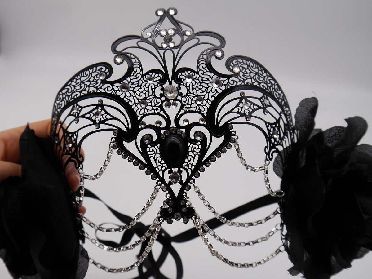 Dark romantic gothic headpiece - vampire diadem - mystic fairy Crown