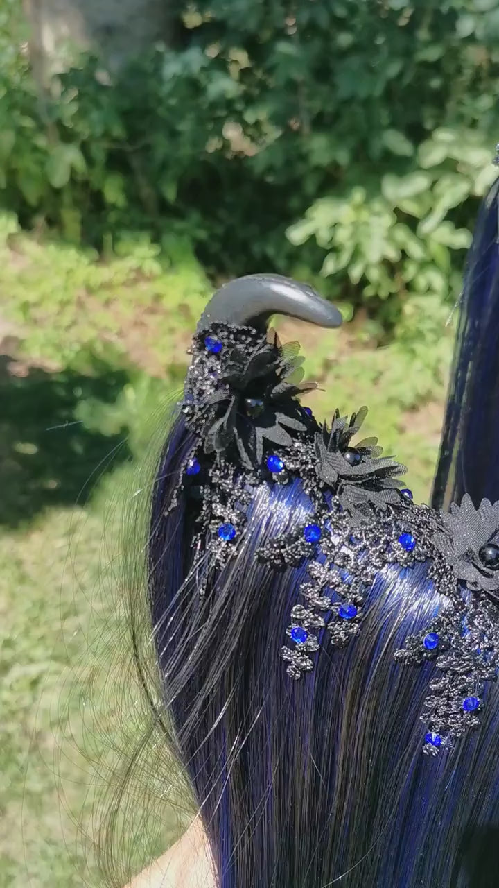 Nyx Maleficent Headdress ~ Gothic headpiece ~ Kopfschmuck