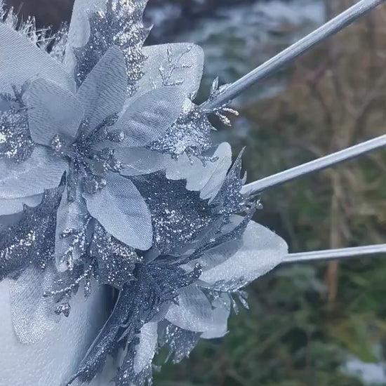 winter dream Headdress ~ Headpiece ~ winterwonderland ~ snow ~ ice Queen ~ Headdress