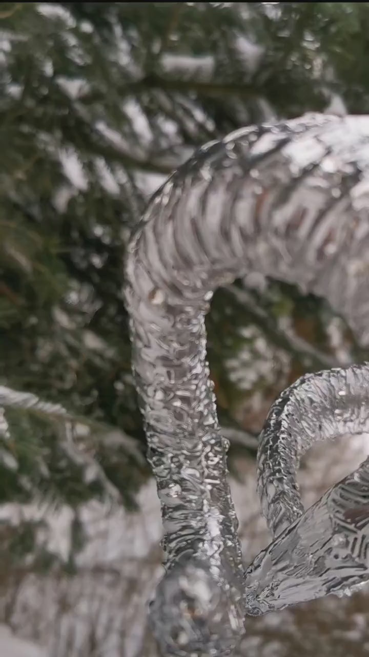 frozen Light dragon Horns ~ winter goddess ~ Ice Gothic Hörner ~ Fantasy ~ Kopfschmuck ~ Dämon ~ Hexe ~ Festival ~ Maleficent - double horns