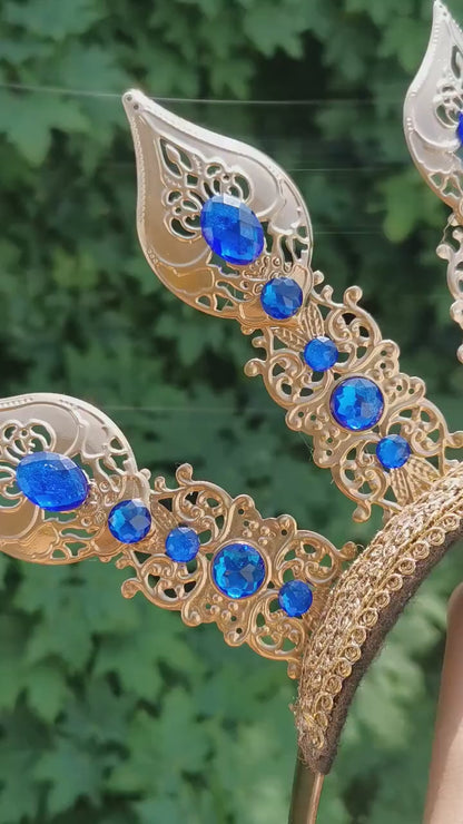 Bella Halo ~ bell ~ Queen ~ Crown ~ Krone ~Tiara ~ Königin ~ Headdress ~ wicca ~ witch ~ Göttin ~ Royal ~ fantasy