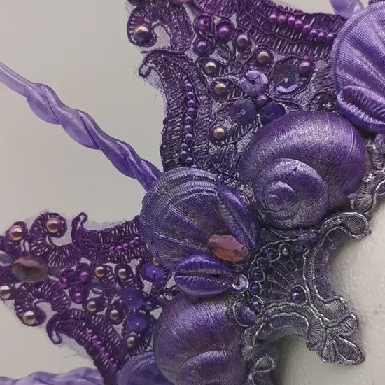 mermaid crown ~ Meerjungfrau Krone ~ Königin ~ Kopfschmuck ~ Sirene ~ Shell ~ Muschlekrone